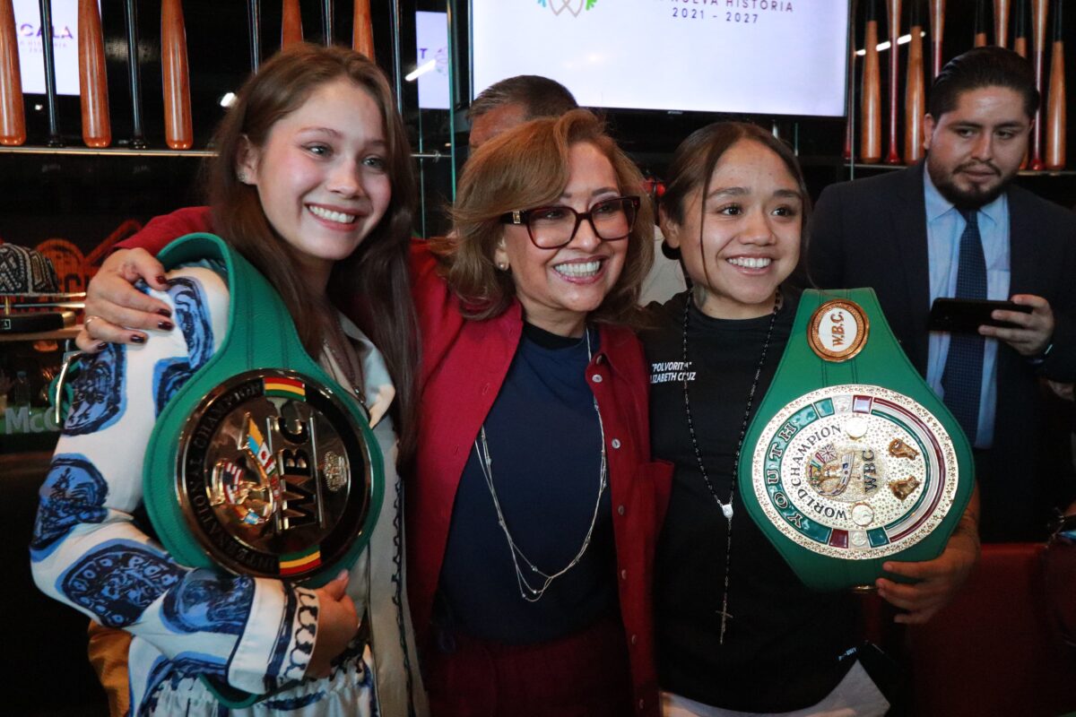 Realizaron está mañana en la CDMX, la presentación oficial de la función de box internacional.