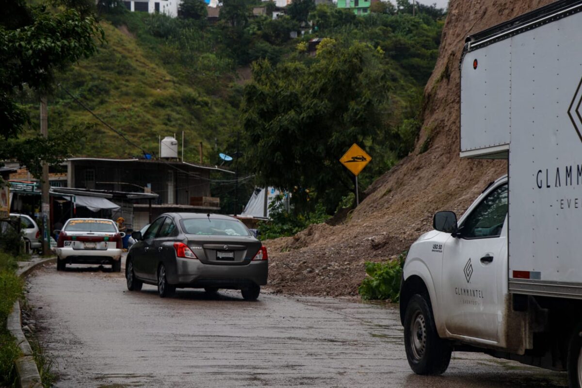 Continúan este día las lluvias en Chilpancingo, Guerrero