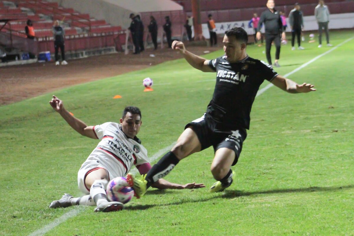 Coyotes Tlaxcala FC , empató esta noche 1-1, frente al equipo Venados