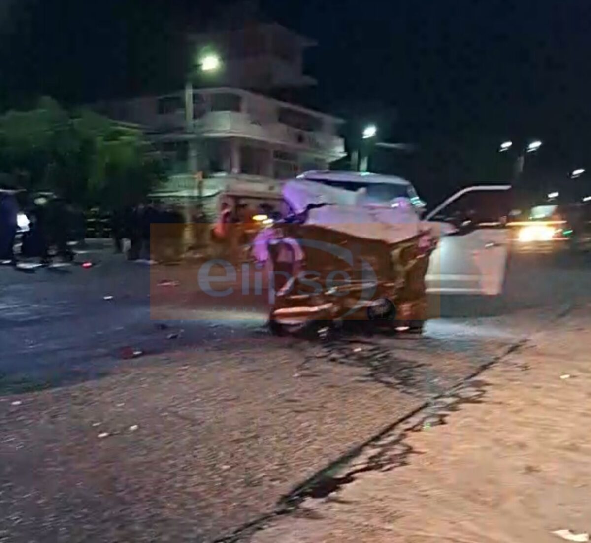 Tragedia en Zacatelco: Muere obrero tras choque frontal; otros siete resultaron heridos