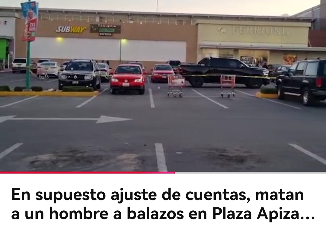 En supuesto ajuste de cuentas, matan a un hombre a balazos en Plaza Apizaco