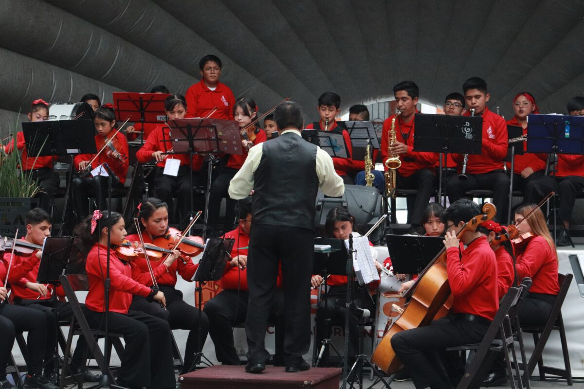 La orquesta infantil de Tlaxcala